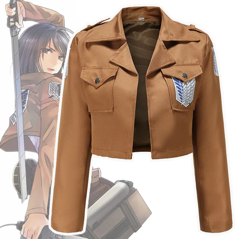 Attack on Titan Aufklärungstrupp Cosplay Jacke