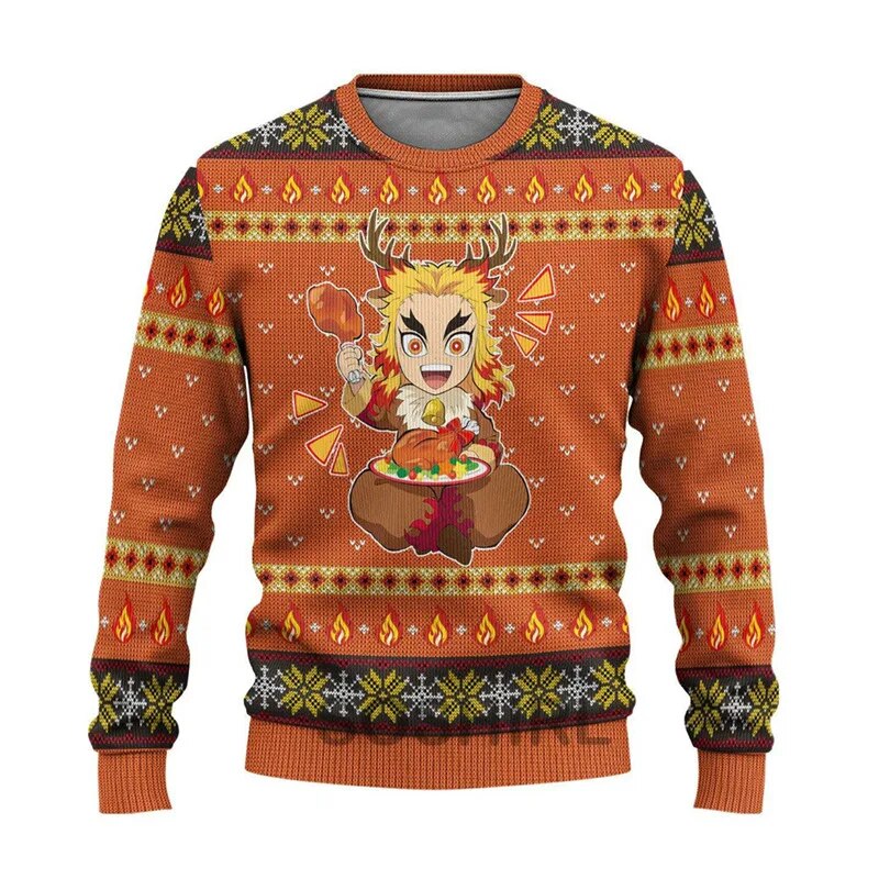 Demon Slayer Christmas Sweater