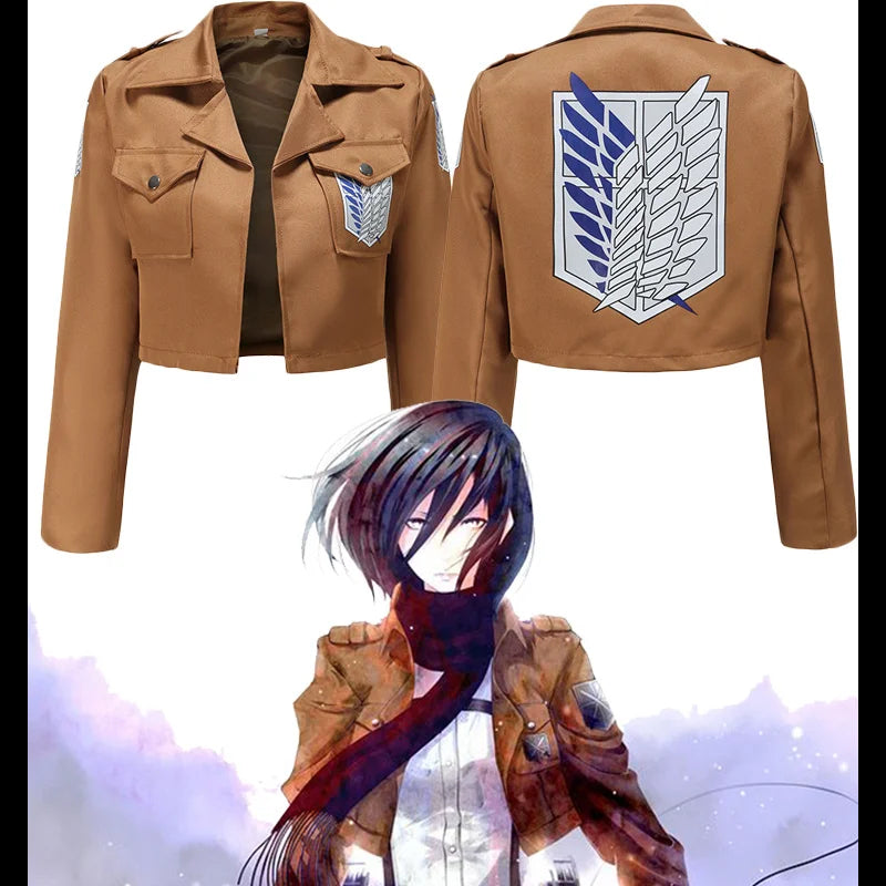 Attack on Titan Aufklärungstrupp Cosplay Jacke