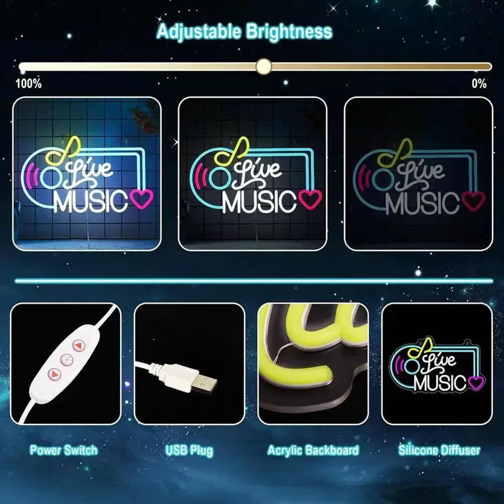 Anime Wandbeleuchtung (Demon Slayer, Sailor Moon, Jujutsu Kaisen, Chainsaw Man)