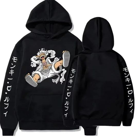 One Piece Luffy 5 Gear Hoodies