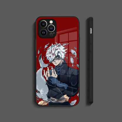 Hell's Paradise Phone Cases for IPhones (Tempered Glass)
