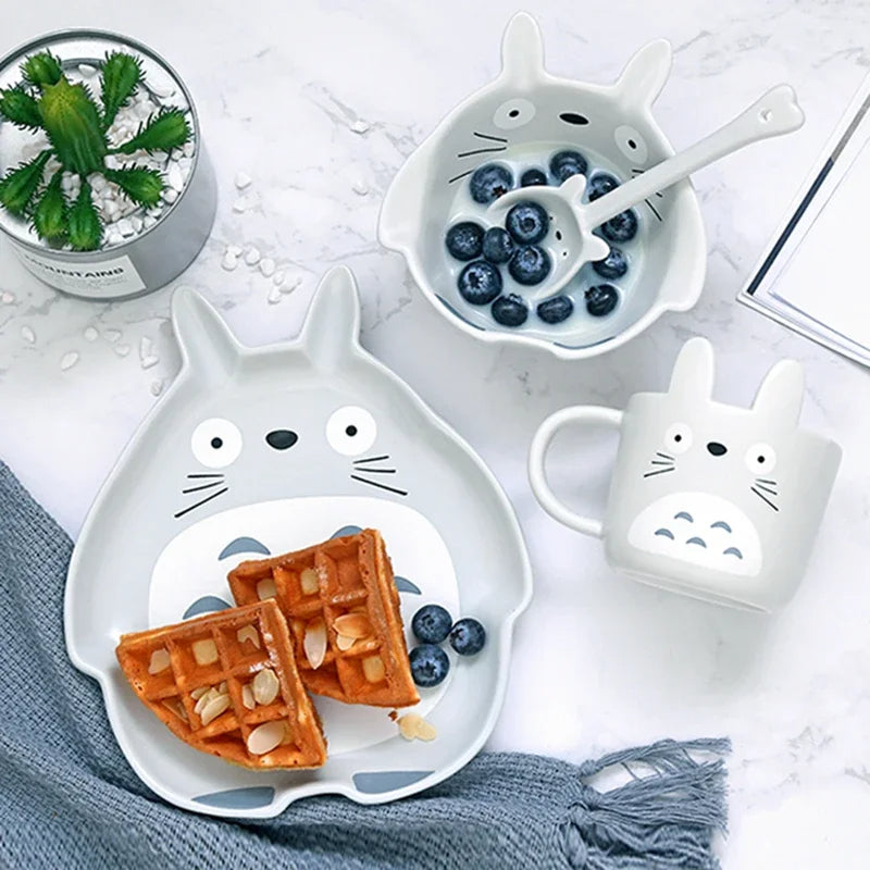 Totoro tableware (bowl/spoon)