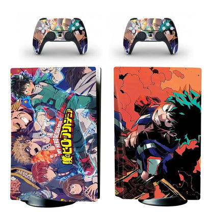 My Hero Academia PS5 Disc Edition Sticker, Cover