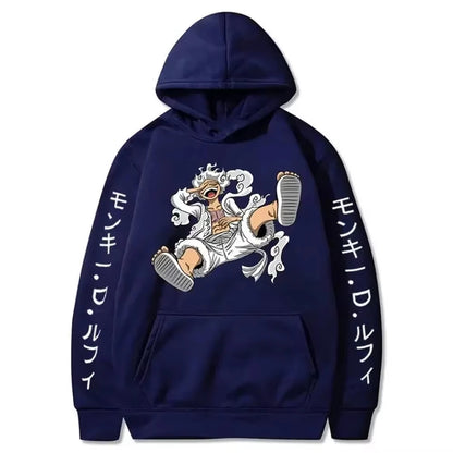Felpe con cappuccio di One Piece Rufy