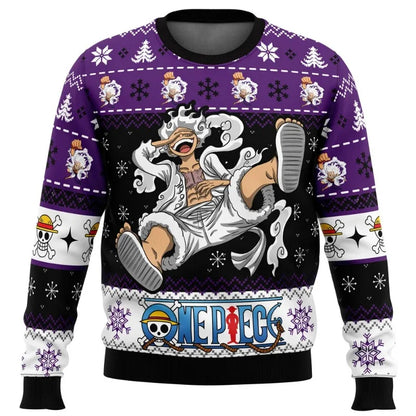 One Piece Weihnachts Pullover