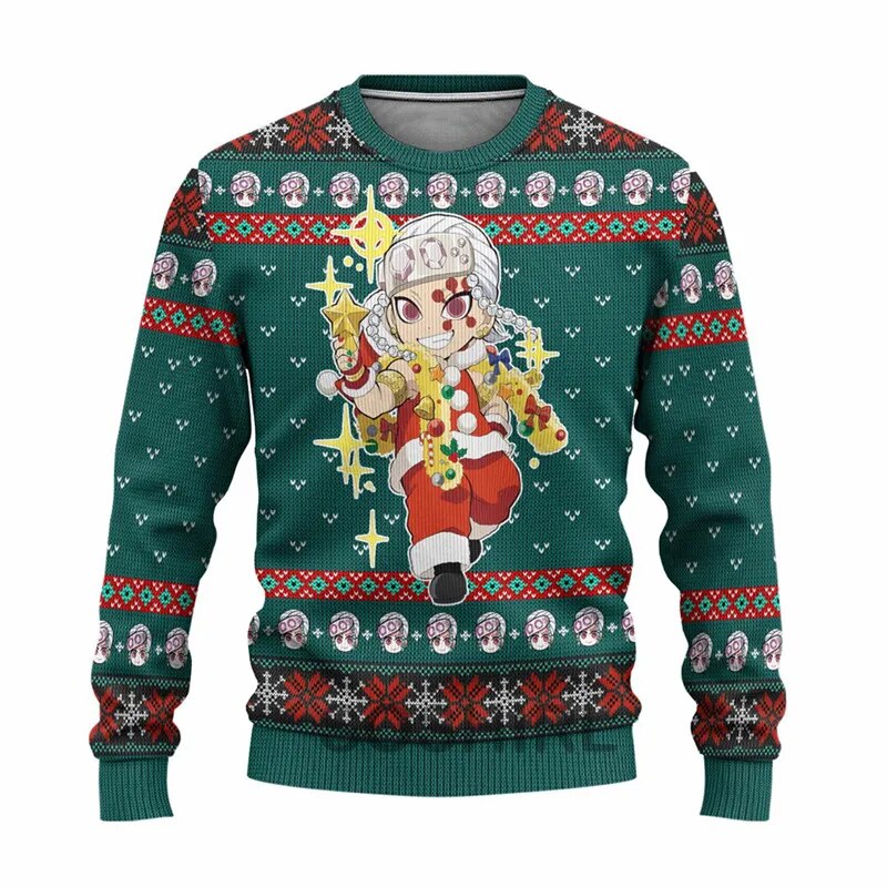 Demon Slayer Christmas Sweater