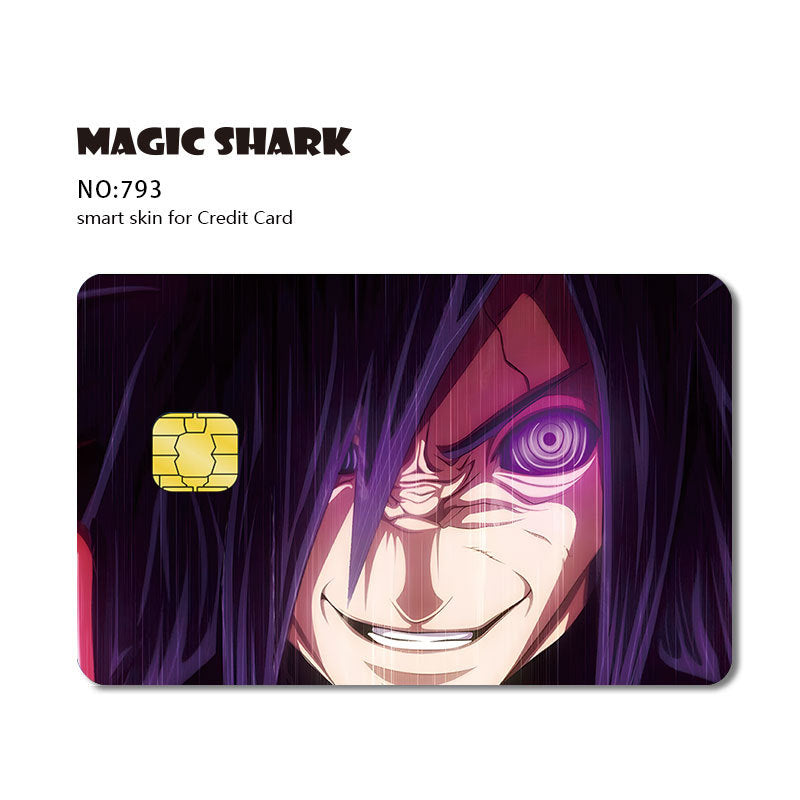 Anime Kredit/Bankkarten Aufkleber