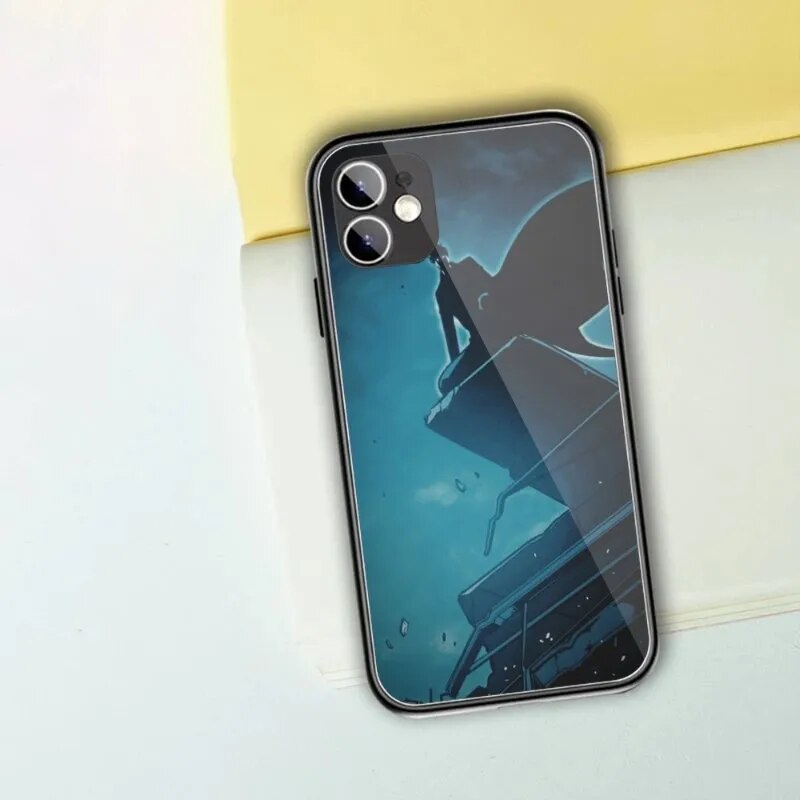 Solo Leveling Phone Cases for IPhones (Tempered Glass)