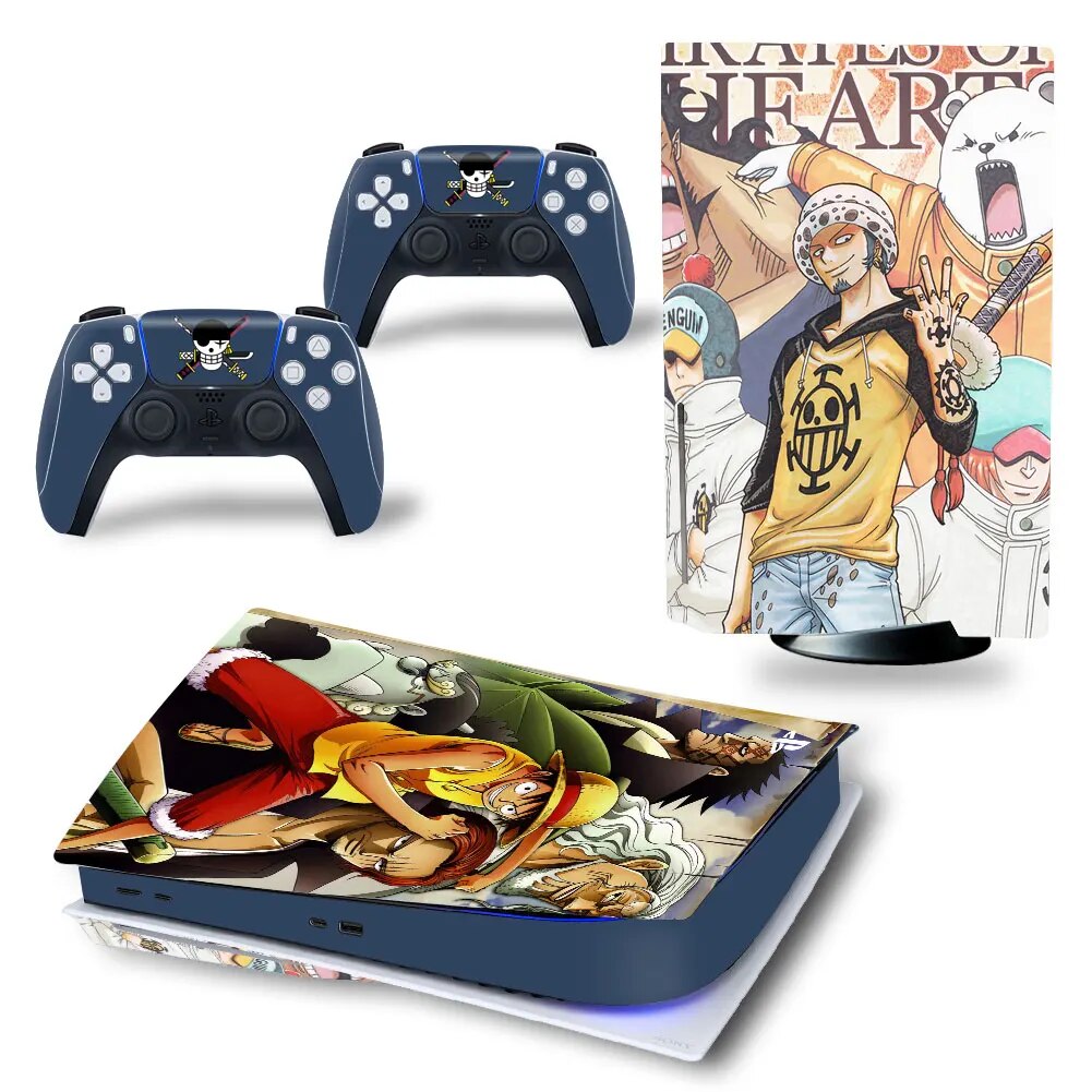 One Piece PS5 Disc Edition Sticker, Cover