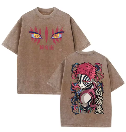 Akaza Vintage Baumwollen T-Shirt
