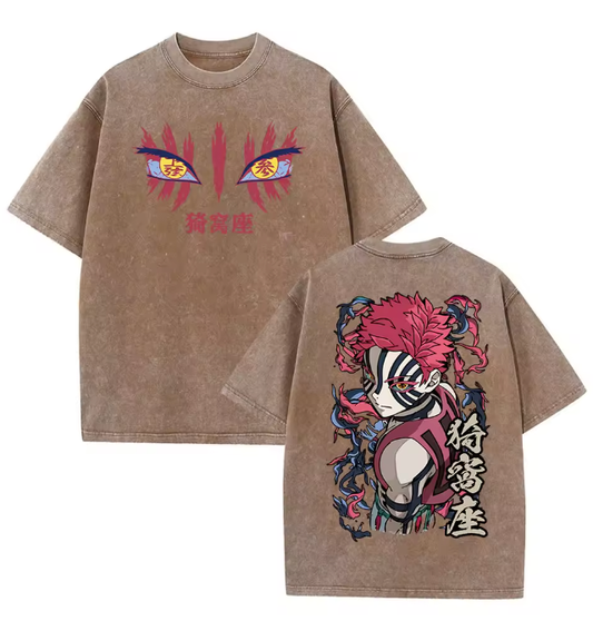 Akaza Vintage Baumwollen T-Shirt