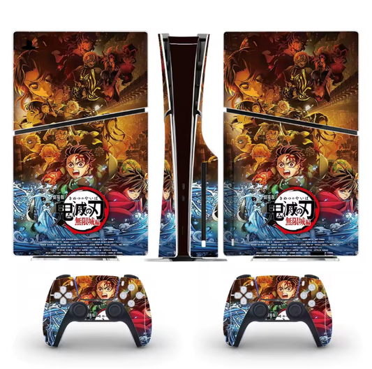Demon Slayer PS5 Disc/Digital Edition Sticker Cover