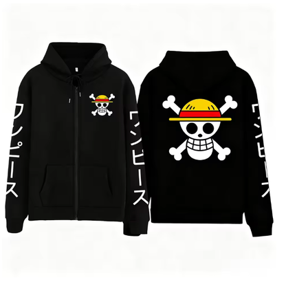 One Piece Zipper Jacken