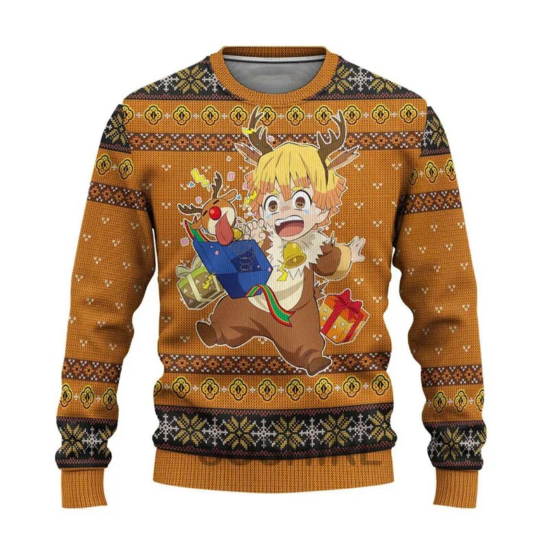 Demon Slayer Weihnachts Pullover Animeworld