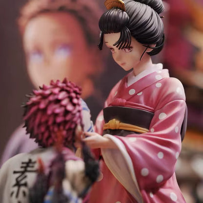 Akaza & Koyuki Actionfigur (27cm)