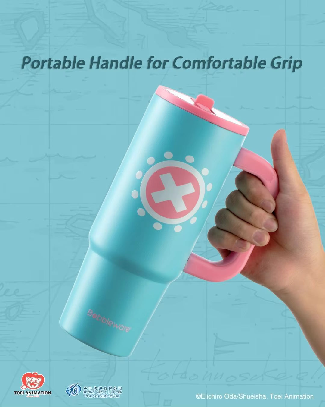 One Piece Chopper Keramik Trinkflasche