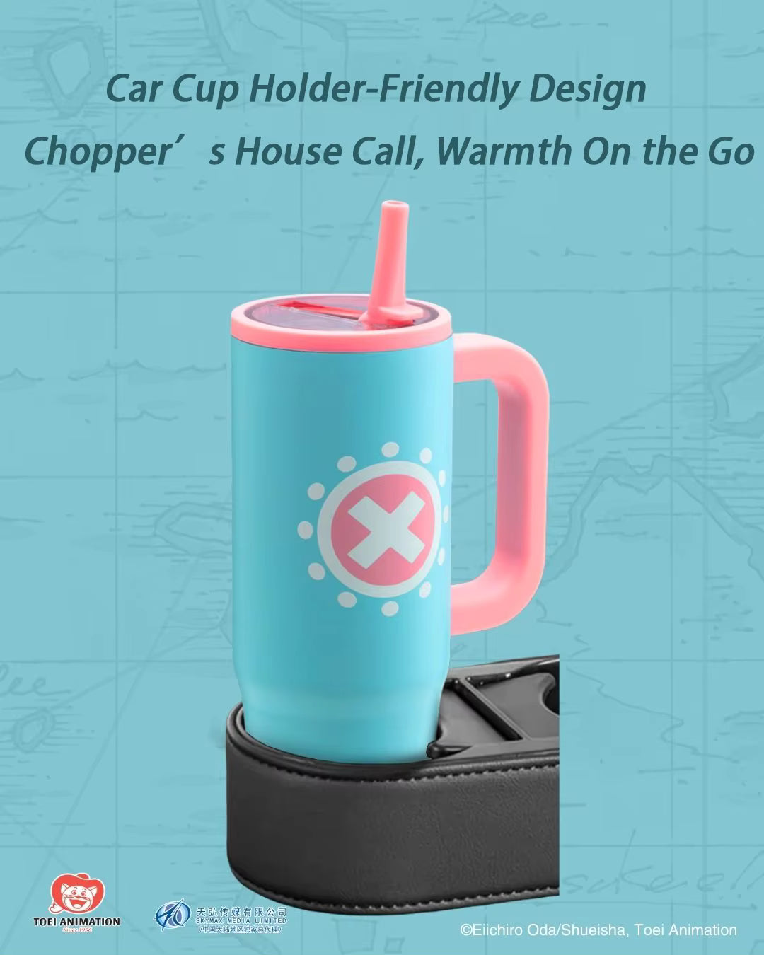 One Piece Chopper Keramik Trinkflasche