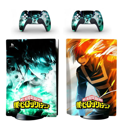 My Hero Academia PS5 Disc Edition Sticker, Cover