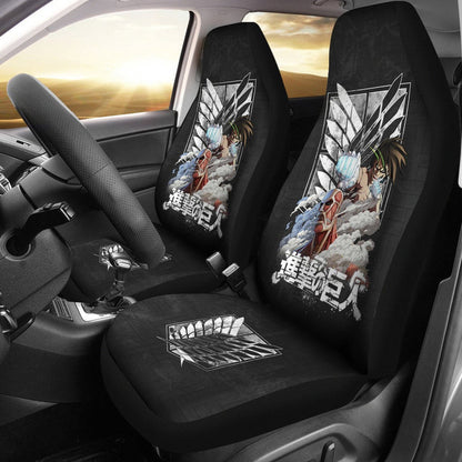 Attack on Titan car seat covers