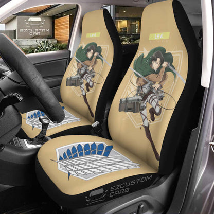 Attack on Titan car seat covers