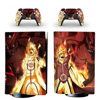 Naruto PS5 Disc Edition Aufkleber, Abdeckung