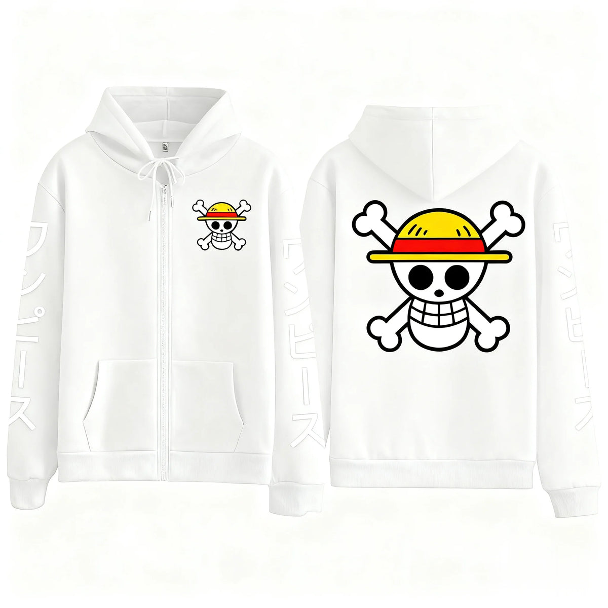 One Piece Zipper Jacken