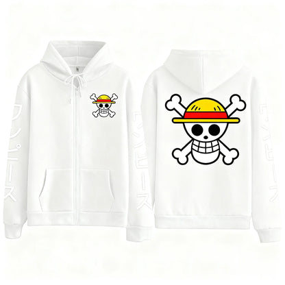 One Piece Zipper Jacken