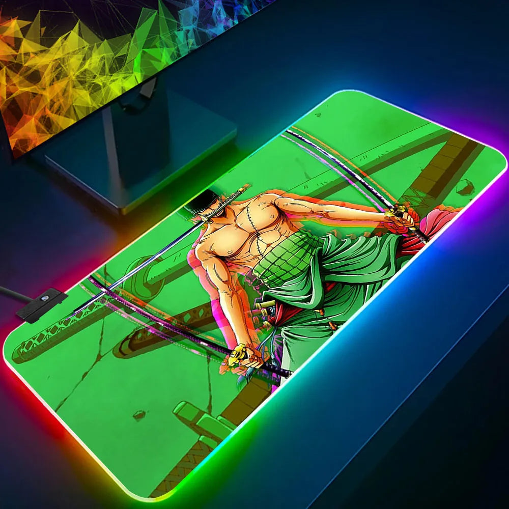 One Piece LED Mouse Pads