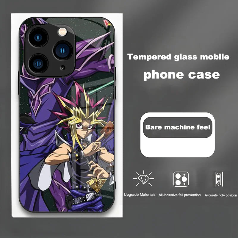 Yu-Gi-Oh Handyhüllen für IPhones (Gehärtetes Glas)