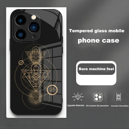 One Piece Phone Cases for IPhones (Tempered Glass)