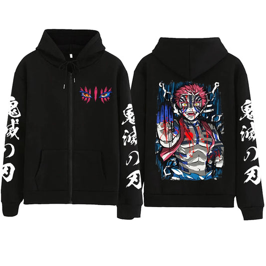 Demon Slayer Akaza Jacke