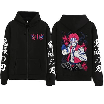 Demon Slayer Akaza Jacke