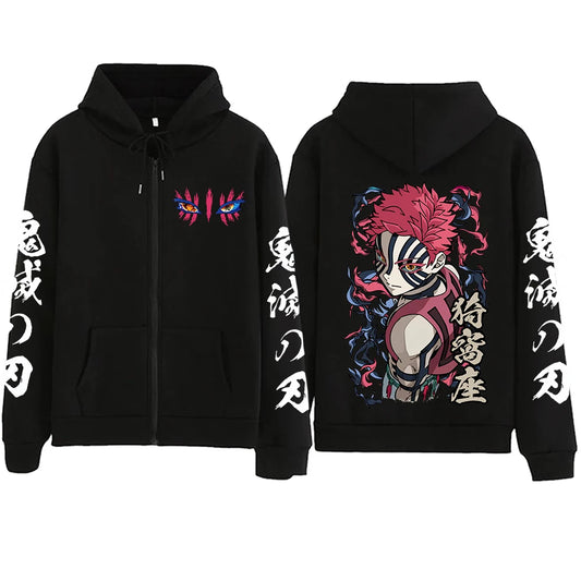 Demon Slayer Akaza Jacke