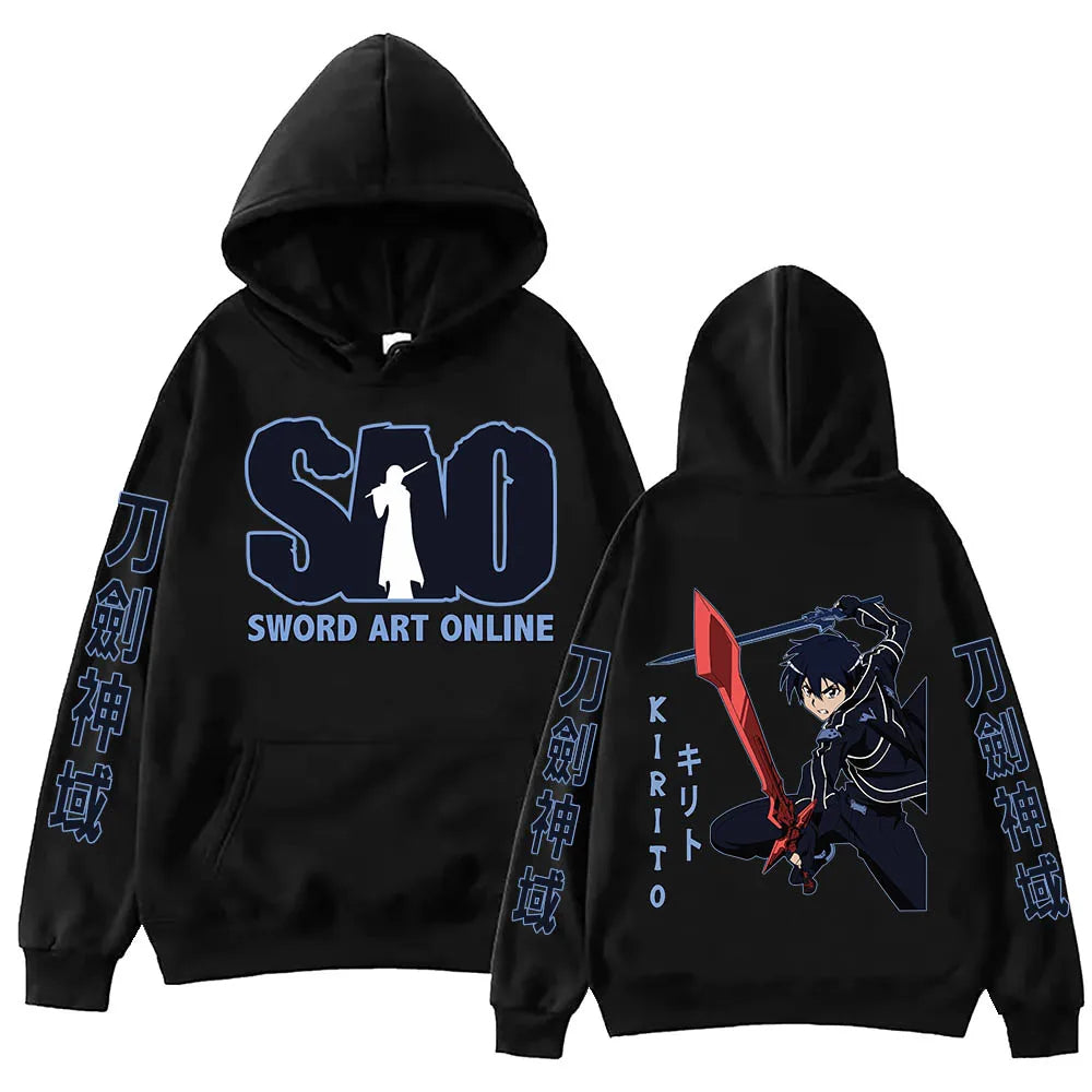 Sword Art Online Kirito Hoodies