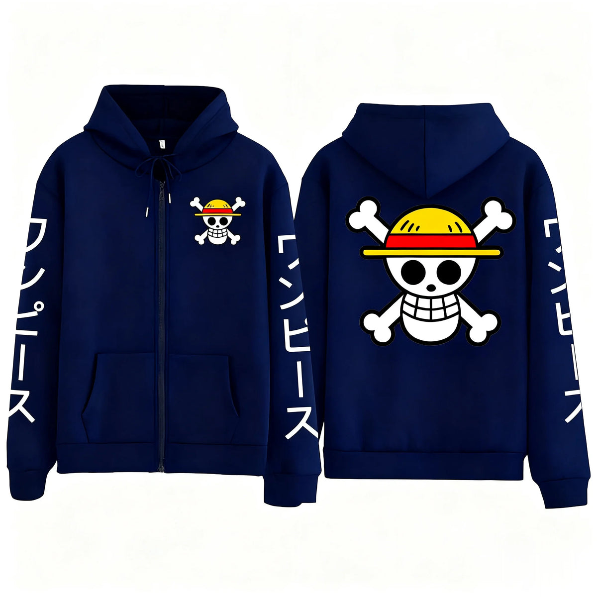 One Piece Zipper Jacken