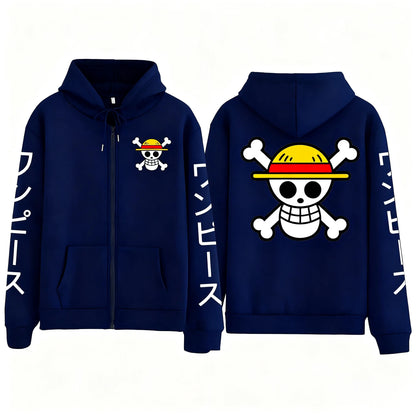 One Piece Zipper Jacken