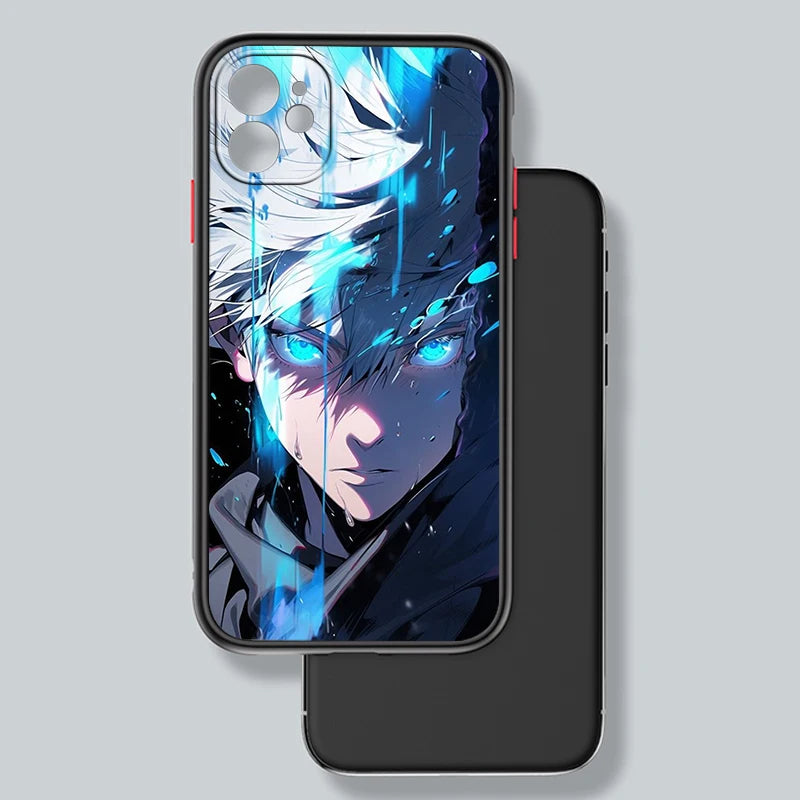 Gojo and Sukuna phone cases for IPhones