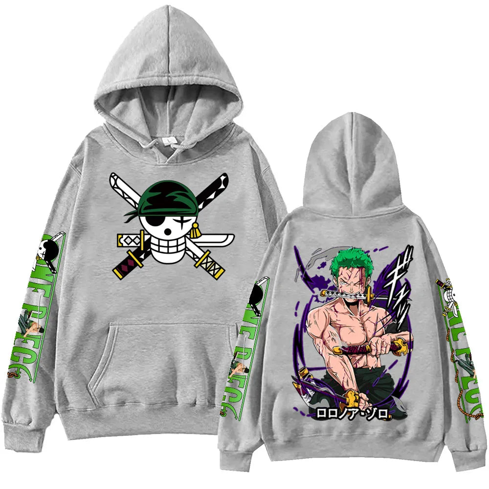 Felpe con cappuccio Zoro One Piece