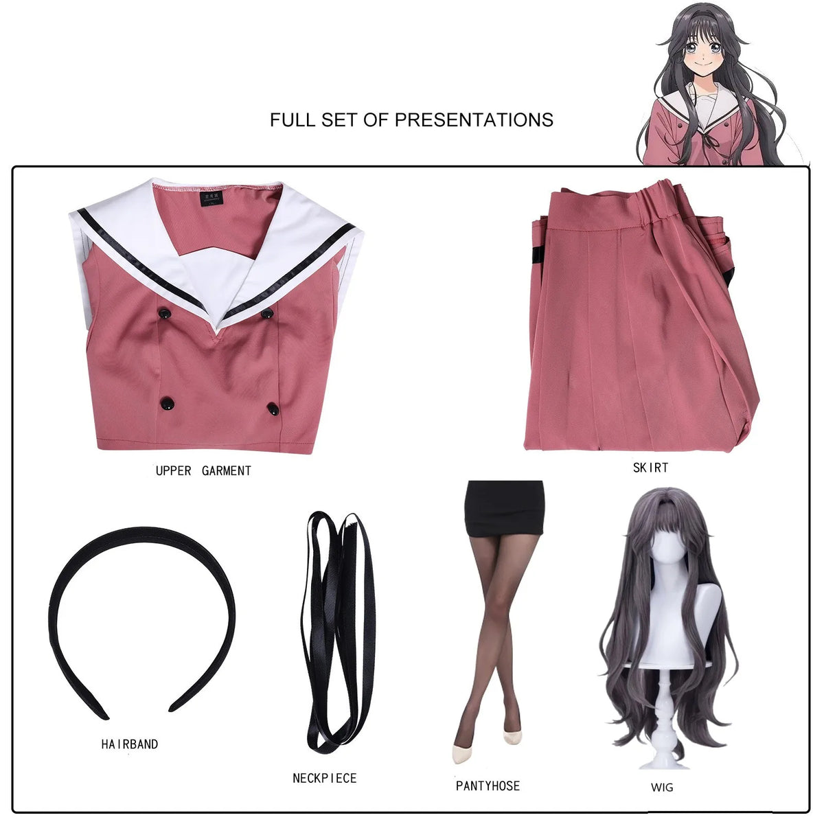 Horikita Suzune Cosplay suit Set