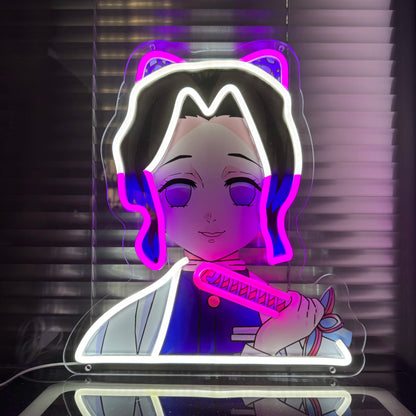 Anime Wandbeleuchtung (Demon Slayer, Sailor Moon, Jujutsu Kaisen, Chainsaw Man)