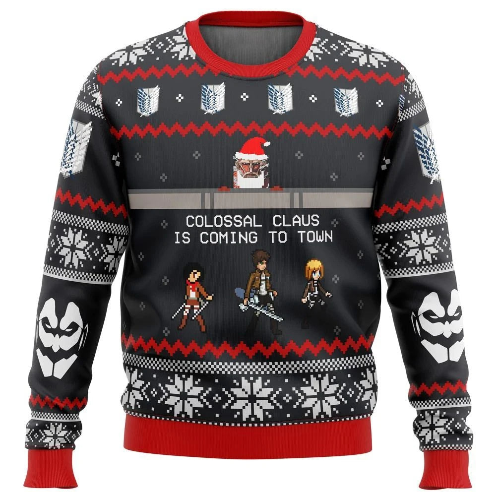 Attack on Titan Weihnachts Pullover