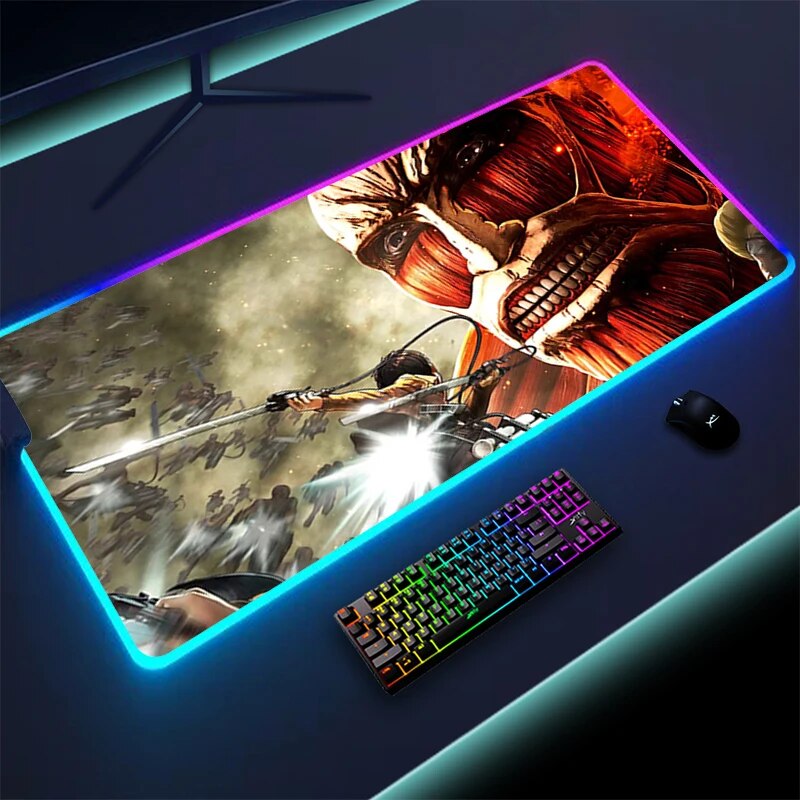 Attack on Titan LED Mouse Pads