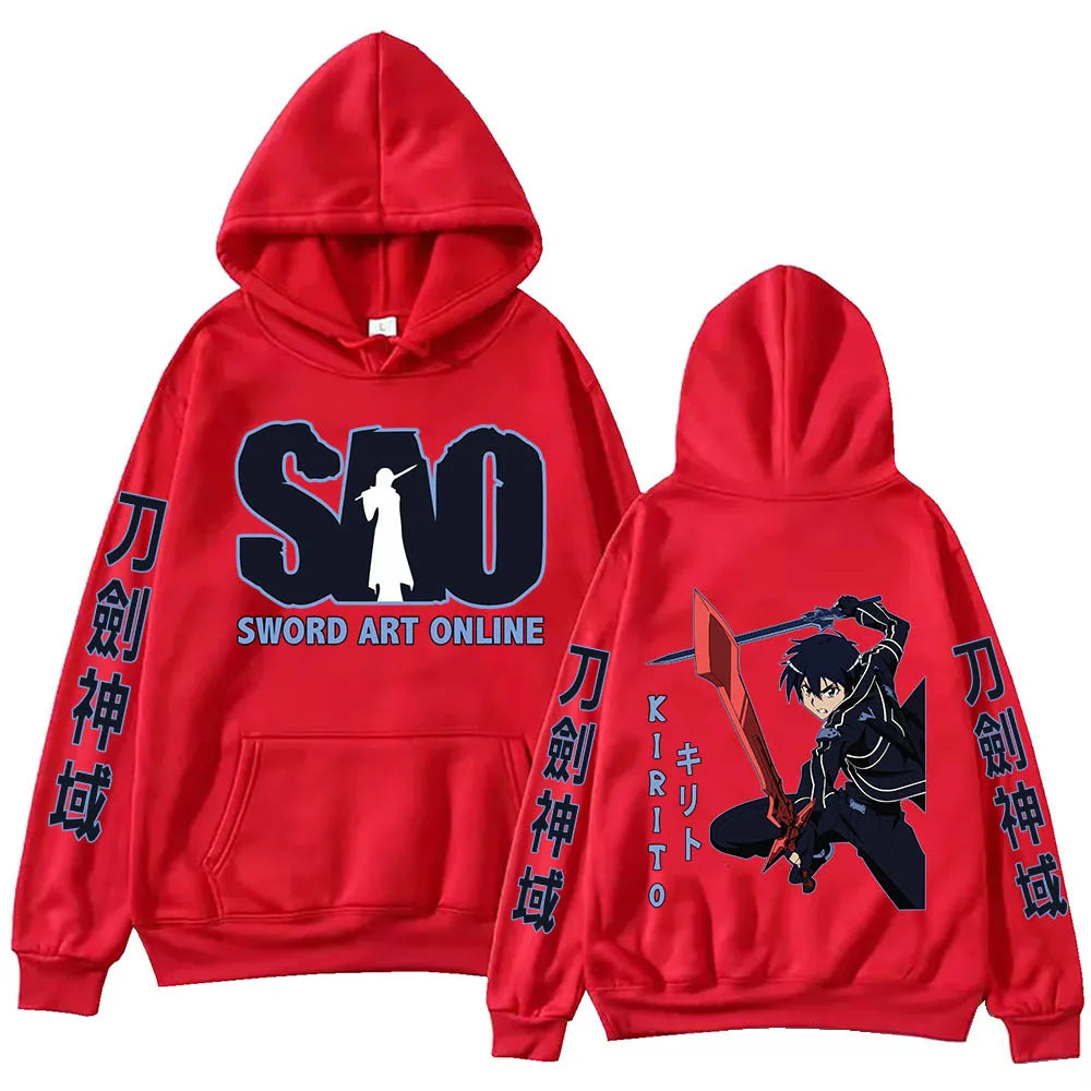 Sword Art Online Kirito Hoodies