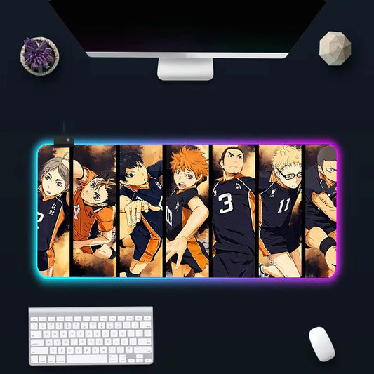 Haikyuu LED-Mauspads