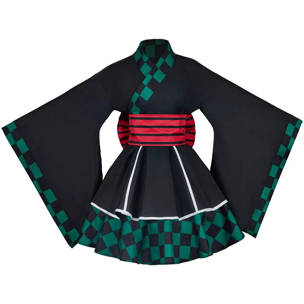 Demon Slayer Kleid Cosplay Anzug