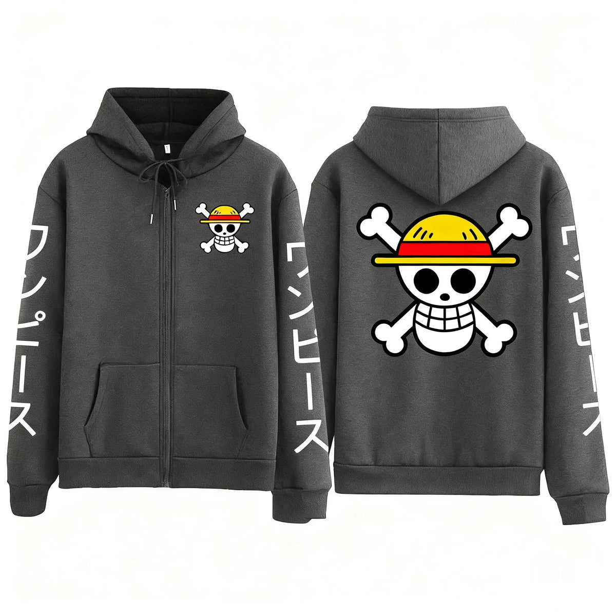 One Piece Zipper Jacken
