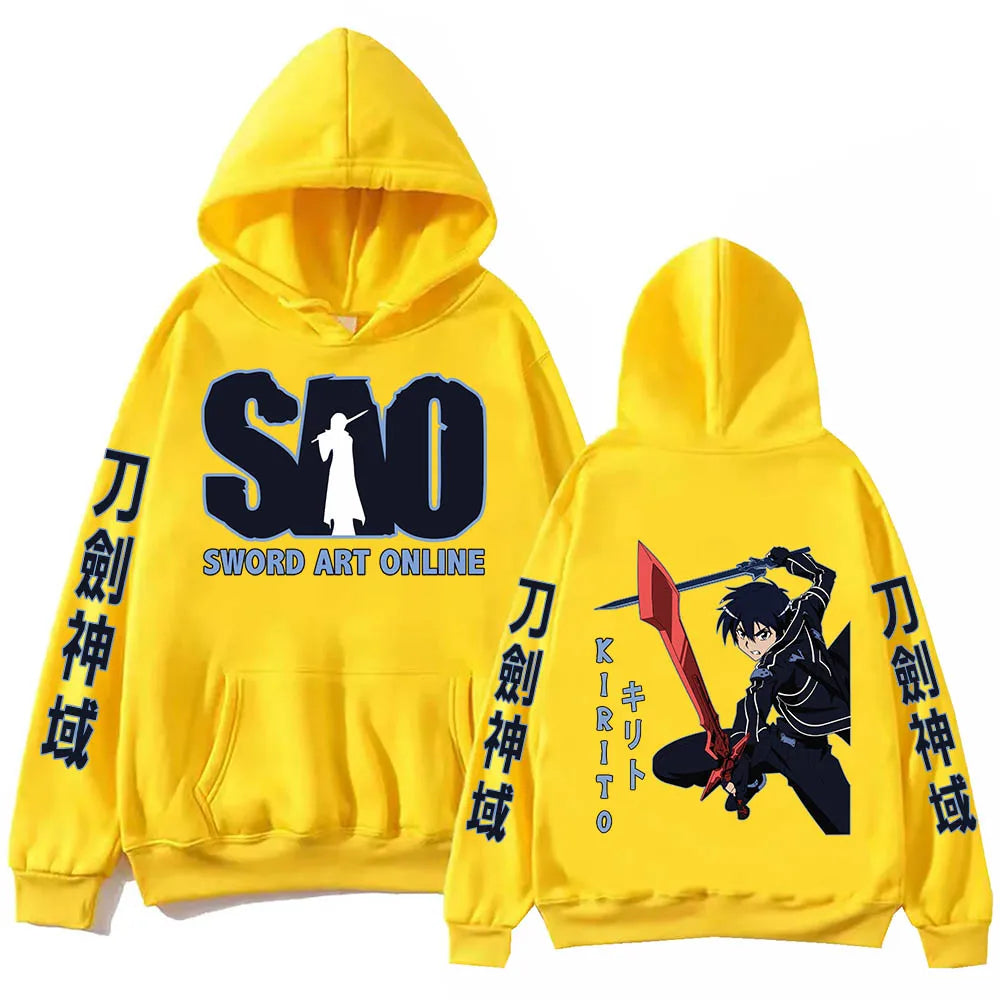 Sword Art Online Kirito Hoodies