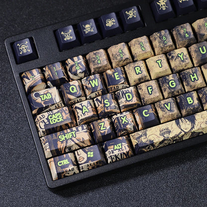 One Piece keyboard keys/caps