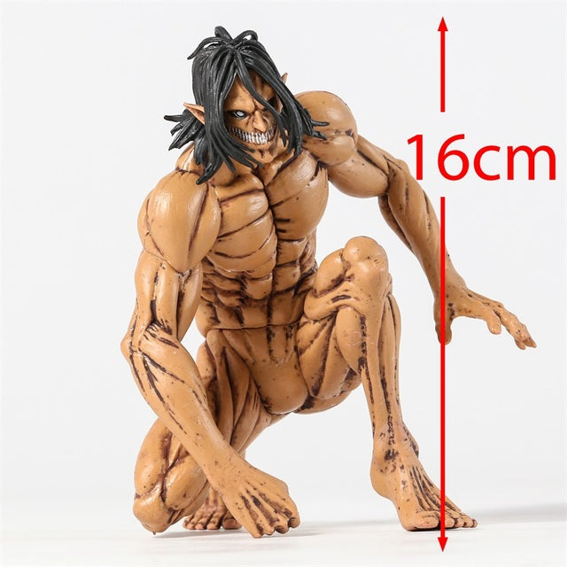 Action figure di Eren Jäger Attack Titan (14-16 cm)